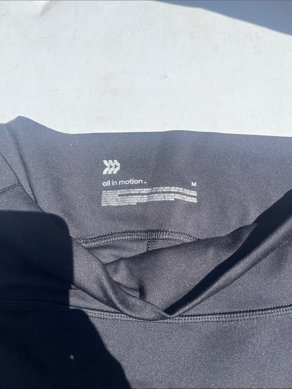 all in motion Black High-Waist Performance Leggings - Picture 2 of 2